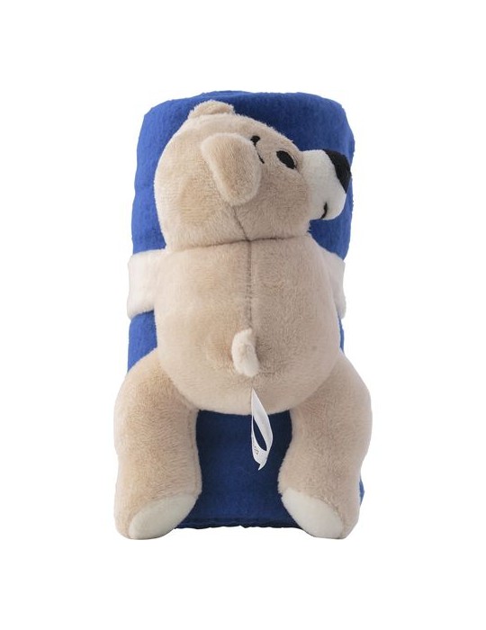 Peluche Ours avec Couverture Personnalisée - Confort et Douceur