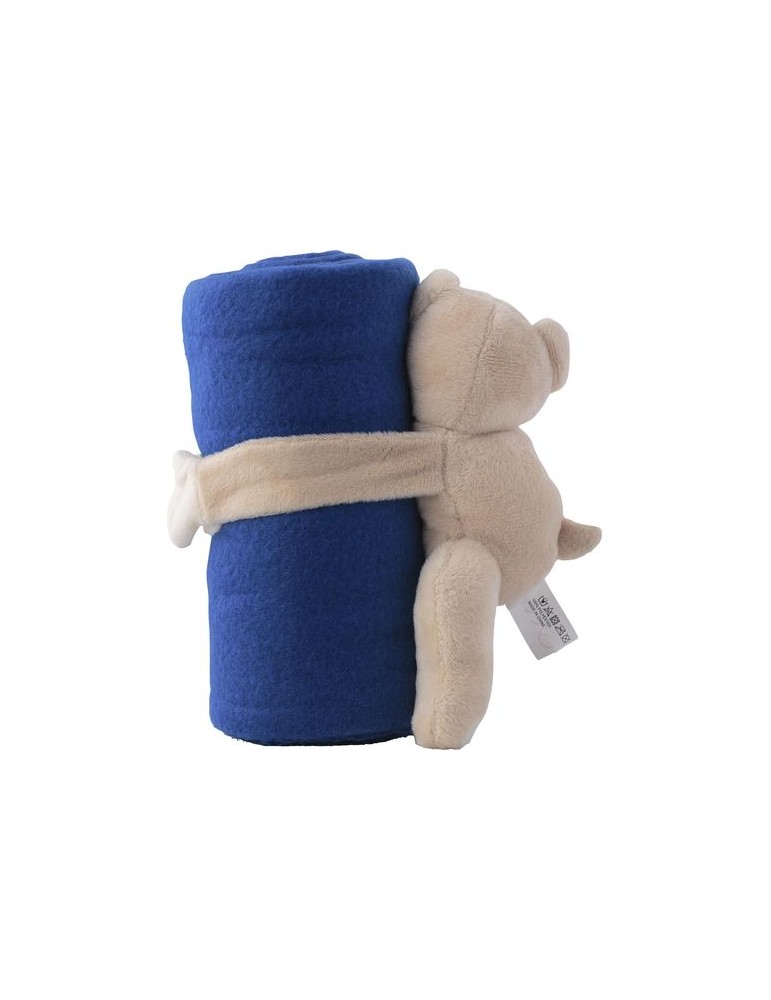 Peluche Ours avec Couverture Personnalisée - Confort et Douceur