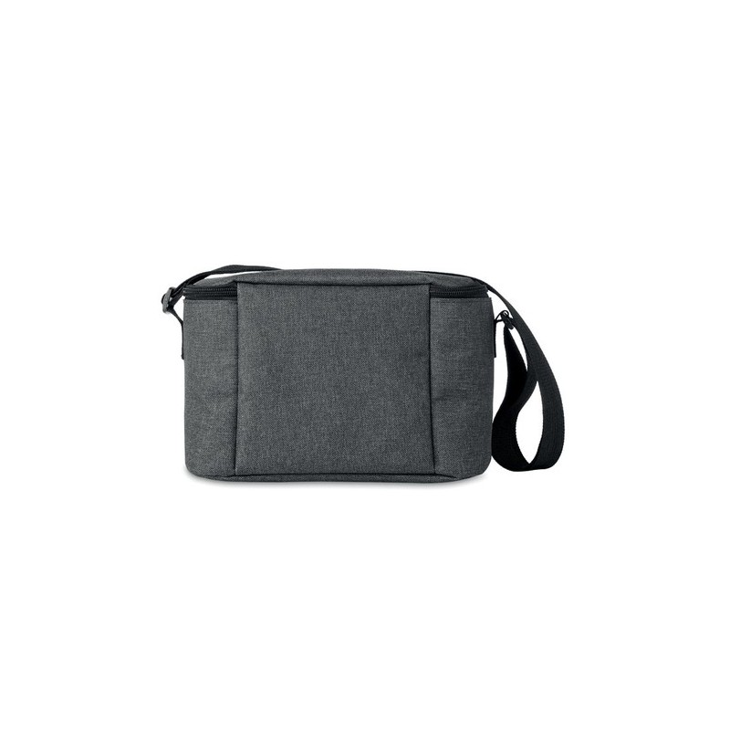 Sac isotherme  2 tons en RPET personnalisé CUBA Matières : PET recyclé Couleurs : noir goodies publicitaire événementiel
