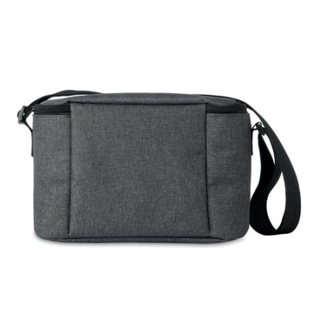 Sac isotherme  2 tons en RPET personnalisé CUBA Matières : PET recyclé Couleurs : noir goodies publicitaire événementiel