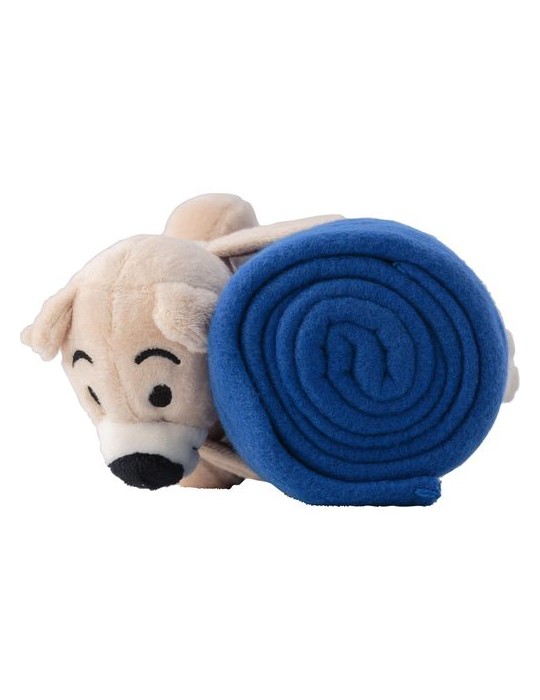 Peluche Ours avec Couverture Personnalisée - Confort et Douceur