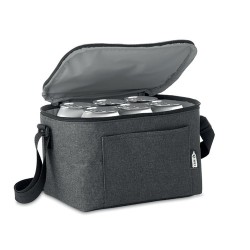 Sac isotherme  2 tons en RPET personnalisé CUBA Matières : PET recyclé Couleurs : noir impression haute définition