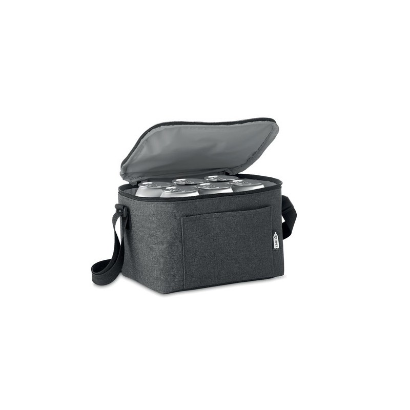 Sac isotherme  2 tons en RPET personnalisé CUBA Matières : PET recyclé Couleurs : noir impression haute définition
