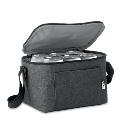 Sac isotherme  2 tons en RPET personnalisé CUBA Matières : PET recyclé Couleurs : noir impression haute définition