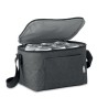 Sac isotherme  2 tons en RPET personnalisé CUBA Matières : PET recyclé Couleurs : noir impression haute définition