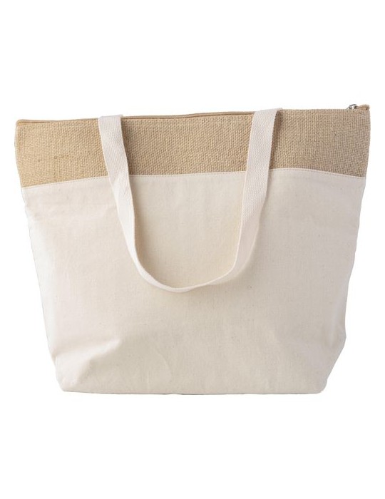 Sac Isotherme et Pratique en Jute - Personnalisée pas cher
