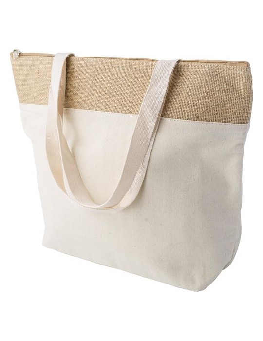 Sac Isotherme et Pratique en Jute - Personnalisée pas cher