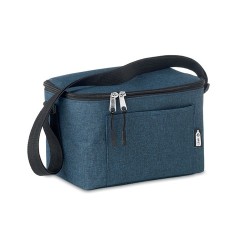 Sac isotherme  2 tons en RPET personnalisé CUBA Matières : PET recyclé Couleurs : bleu personnalisable avec votre logo
