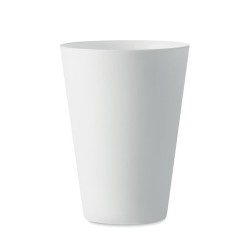 Gobelet réutilisable  300ml FESTA Matières : polypropylène (PP) Couleurs : blanc