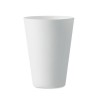 Gobelet réutilisable  300ml FESTA Matières : polypropylène (PP) Couleurs : blanc