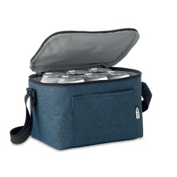 Sac isotherme  2 tons en RPET personnalisé CUBA Matières : PET recyclé Couleurs : bleu marquage laser ultra précis