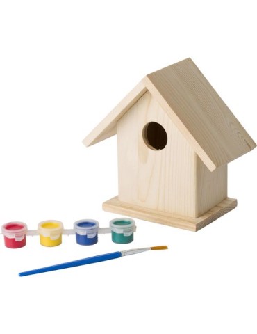Nichoir en Bois Cadeau Créatif Personnalisé Wesley pas cher 2