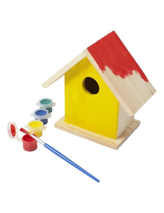 Nichoir en Bois Cadeau Créatif Personnalisé Wesley pas cher