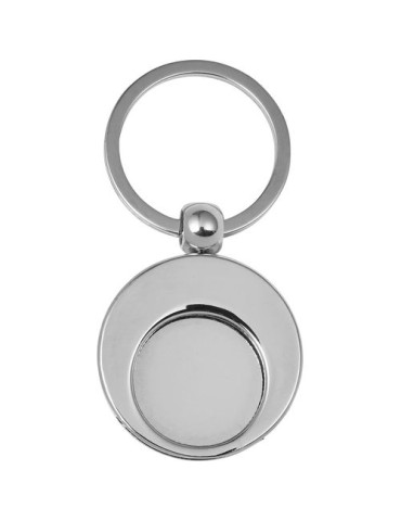 Porte-clés Métal avec Jeton Personnalisé pour Entreprises