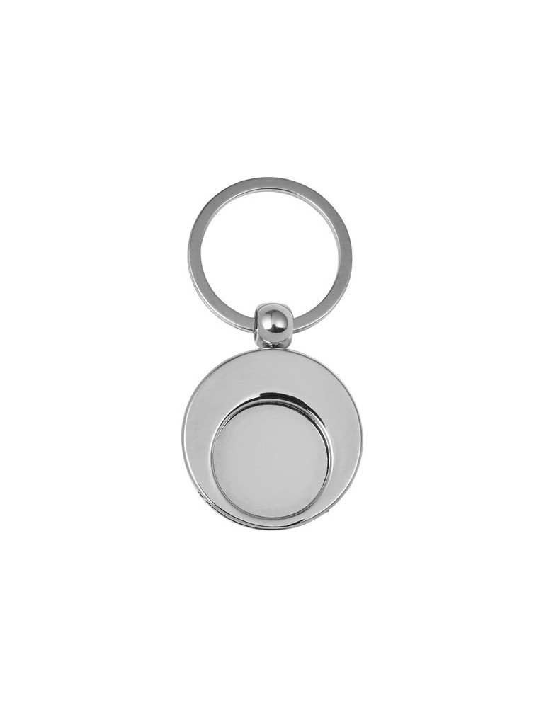 Porte-clés Métal avec Jeton Personnalisé pour Entreprises
