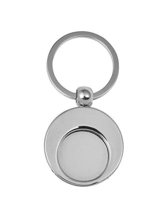 Porte-clés Métal avec Jeton Personnalisé pour Entreprises