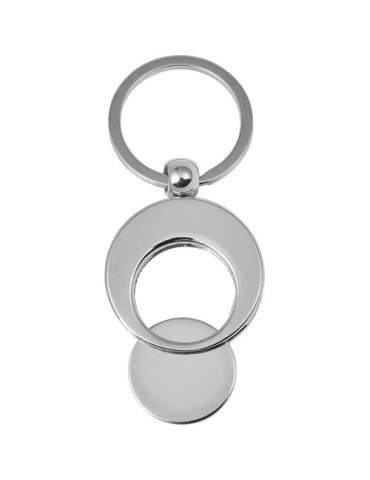 Porte-clés Métal avec Jeton Personnalisé pour Entreprises 2