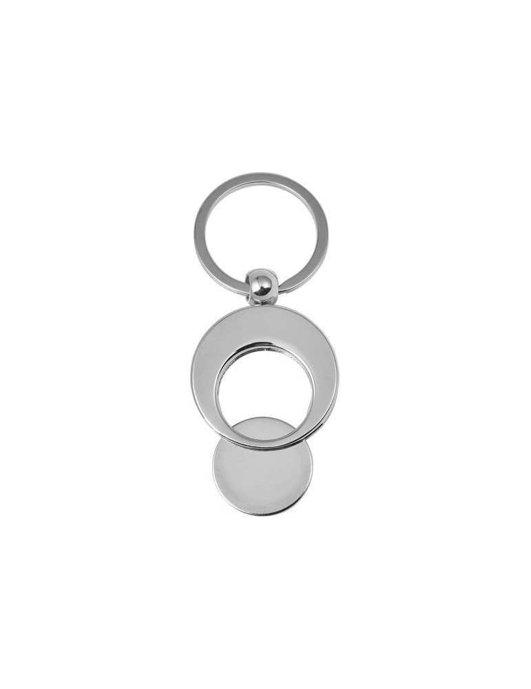 Porte-clés Métal avec Jeton Personnalisé pour Entreprises