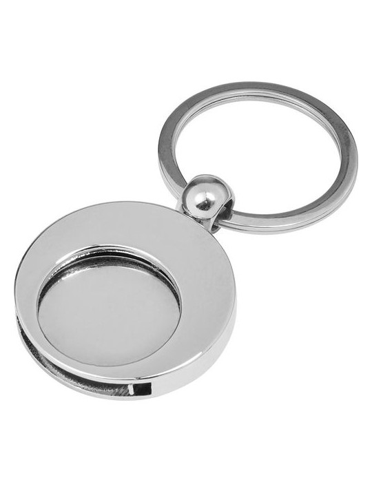 Porte-clés Métal avec Jeton Personnalisé pour Entreprises