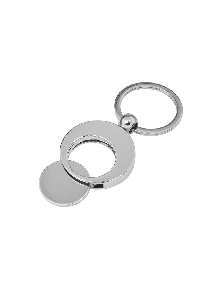 Porte-clés Métal avec Jeton Personnalisé pour Entreprises