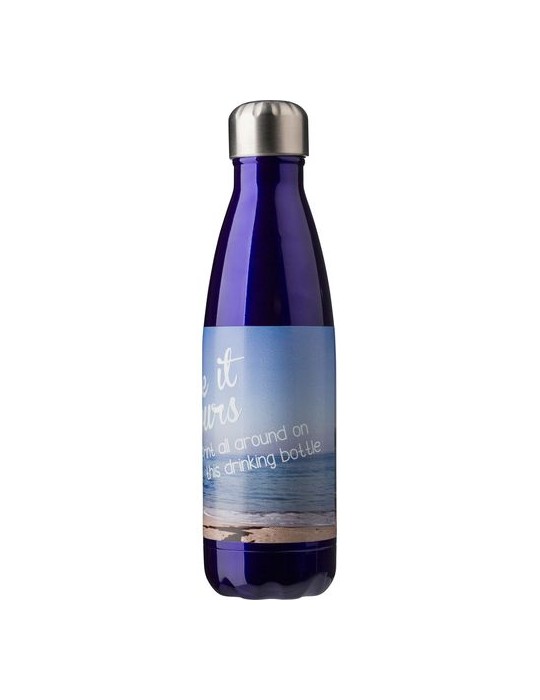 Gourde isotherme 500ml en acier inoxydable personnalisée Lombok