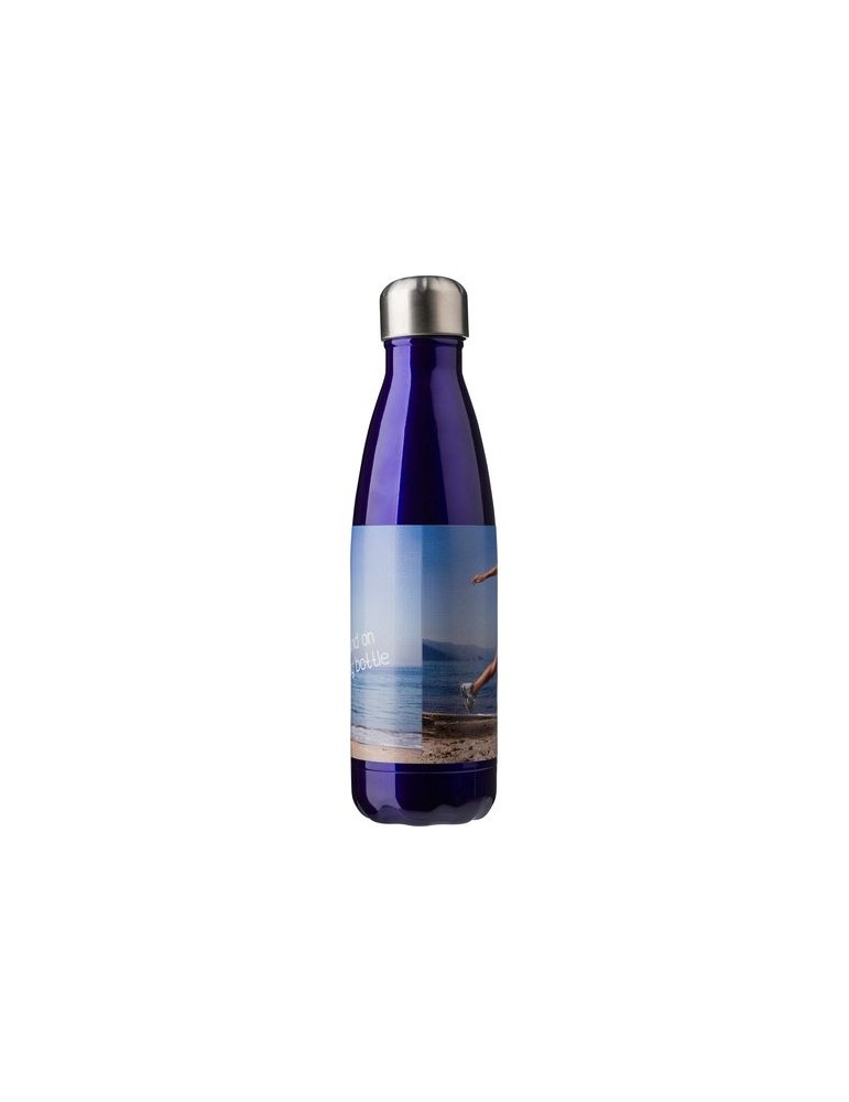 Gourde isotherme 500ml en acier inoxydable personnalisée Lombok