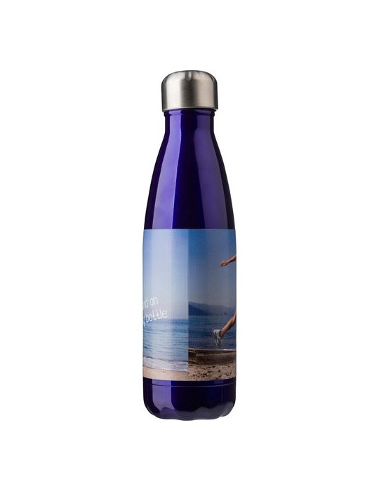 Gourde isotherme 500ml en acier inoxydable personnalisée Lombok