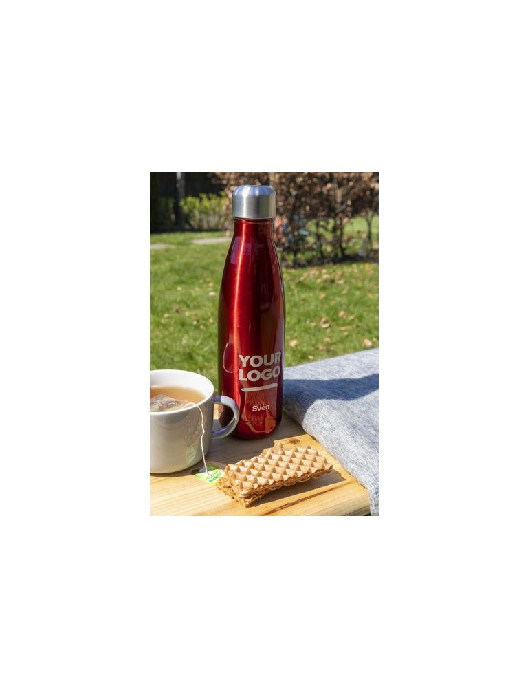 Gourde isotherme 500ml en acier inoxydable personnalisée Lombok