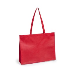 Sac Personnalisable de Shopping - Karean Matières : polypropylène (PP) Couleurs : rouge objet promotionnel éco-responsable