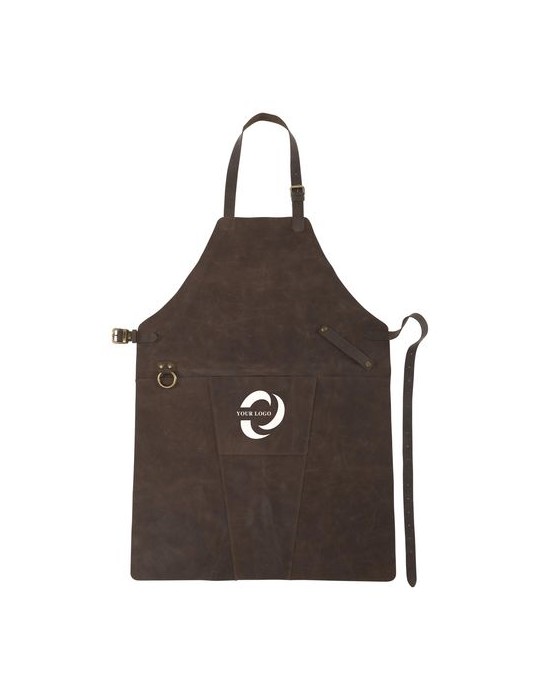 Tablier professionnel en cuir personnalisé Nori