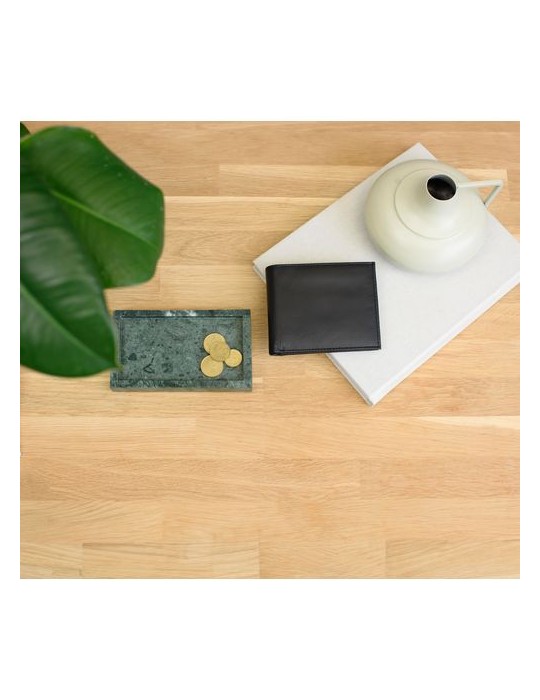Porte-cartes en cuir en objet publicitaire personnalisé Yvonne
