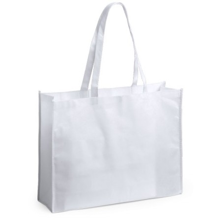 Sac Personnalisable de Shopping - Karean Matières : polypropylène (PP) Couleurs : noir marquage laser ultra précis