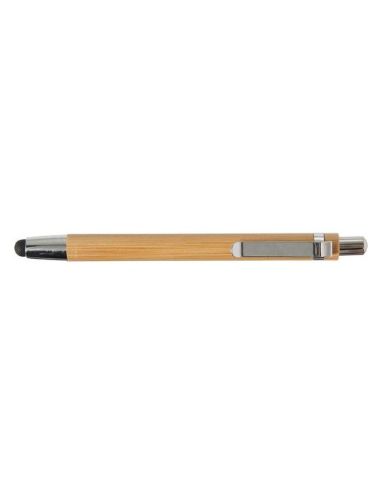 Stylo bille  personnalisable en bambou - Personnalisé