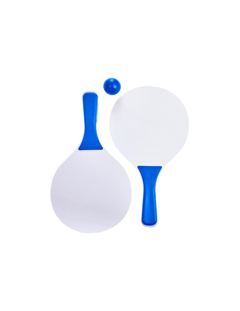 Raquettes de Plage Économiques Personnalisées Eliza - Set de 2 en Bois