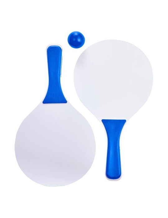 Raquettes de Plage Économiques Personnalisées Eliza - Set de 2 en Bois