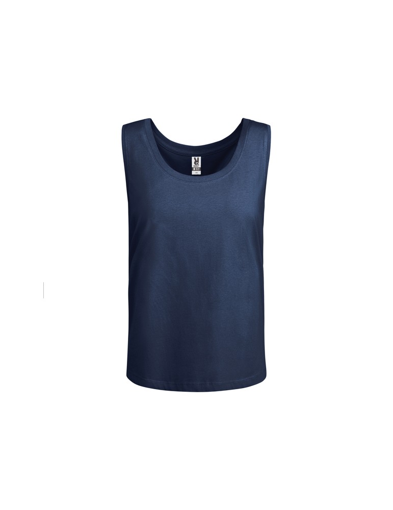 Débardeur ample logo entreprise, coton 150 g/m² | Nara