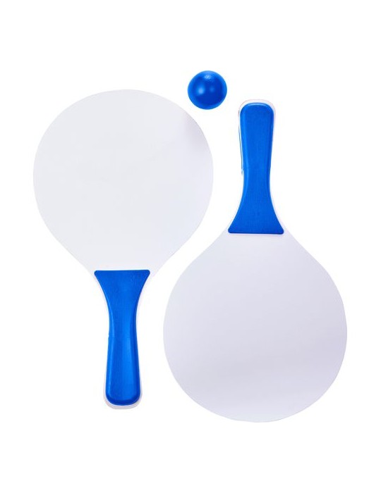 Raquettes de Plage Économiques Personnalisées Eliza - Set de 2 en Bois