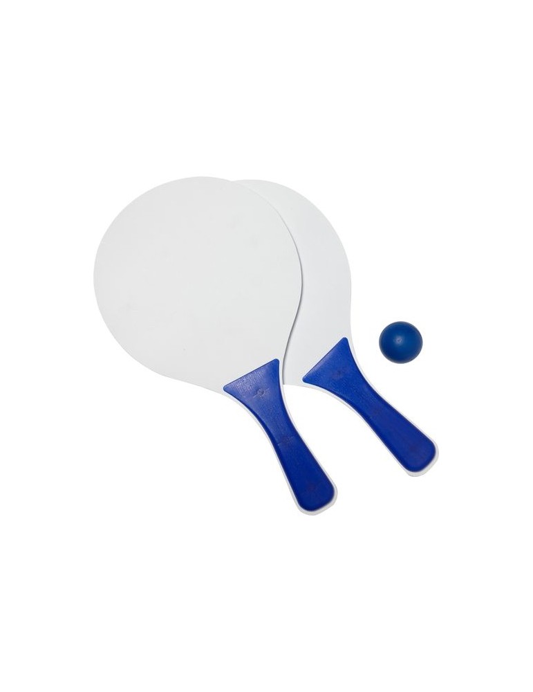 Raquettes de Plage Économiques Personnalisées Eliza - Set de 2 en Bois