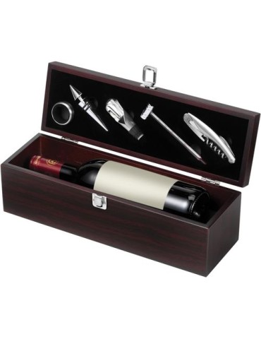 Coffret à Vin de Luxe Économique Personnalisé Nikita - 5 Pièces 2
