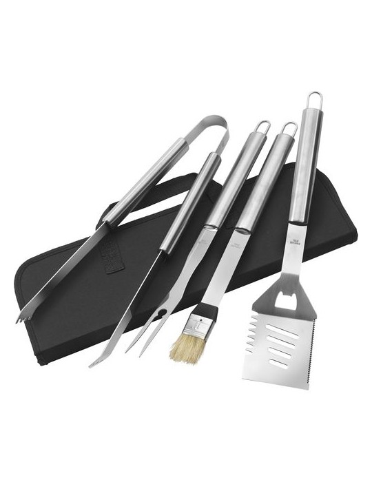 Set de Barbecue Économique Personnalisé Silas - Accessoire de Grillade