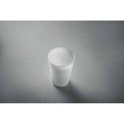 Gobelet réutilisable  300ml FESTA Matières : polypropylène (PP) Couleurs : blanc 2