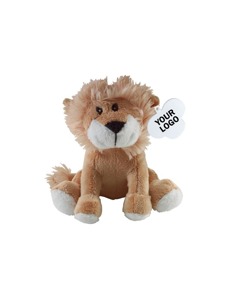 Peluche publicitaire lion Frank