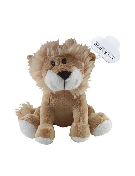 Peluche publicitaire lion Frank