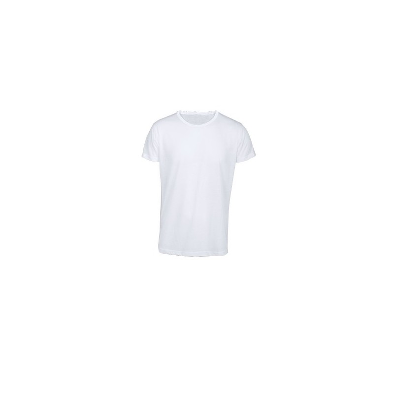 T-Shirt Personnalisé Adulte Pas Cher - Krusly, Idéal pour votre Marquage Matières : coton Taille textile : L Couleurs : blanc li