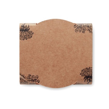 Pot  et pratique de graines de coquelicot RED POPPY Couleurs : bois Matières : terre cuite personnalisable avec votre logo