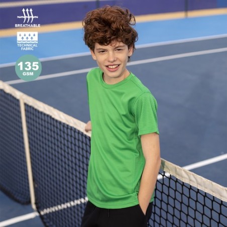 T-Shirt Enfant Personnalisé Pas Cher - Tecnic Rox Sport et Élégance Matières : polyester Taille textile : 4/5 ans Couleurs : ble
