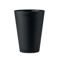 Gobelet réutilisable  300ml FESTA Matières : polypropylène (PP) Couleurs : noir personnalisable avec votre logo