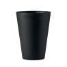 Gobelet réutilisable  300ml FESTA Matières : polypropylène (PP) Couleurs : noir personnalisable avec votre logo