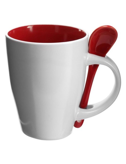 Mug personnalisable avec cuillère pour entreprise
