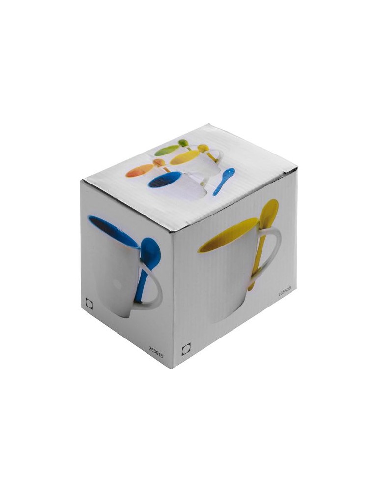 Mug personnalisable avec cuillère pour entreprise